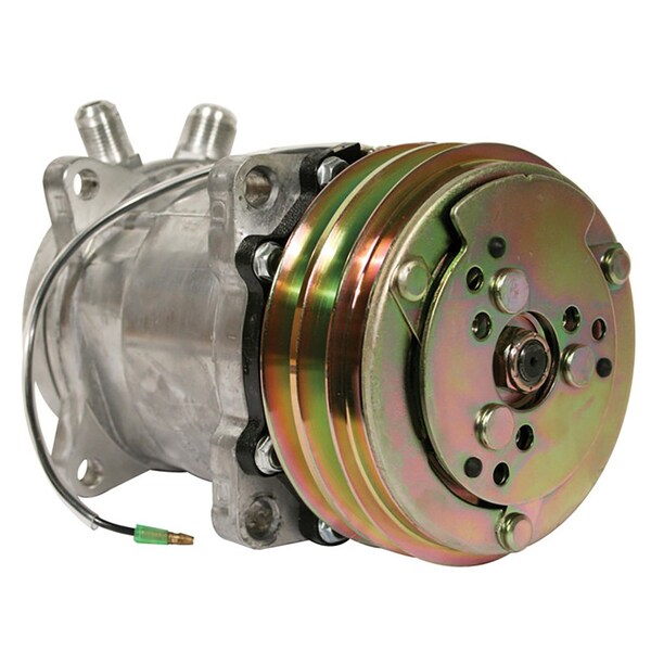 Aftermarket Compressor, New, Sanden Style w Clutch 8390 A-500-244-AI - main